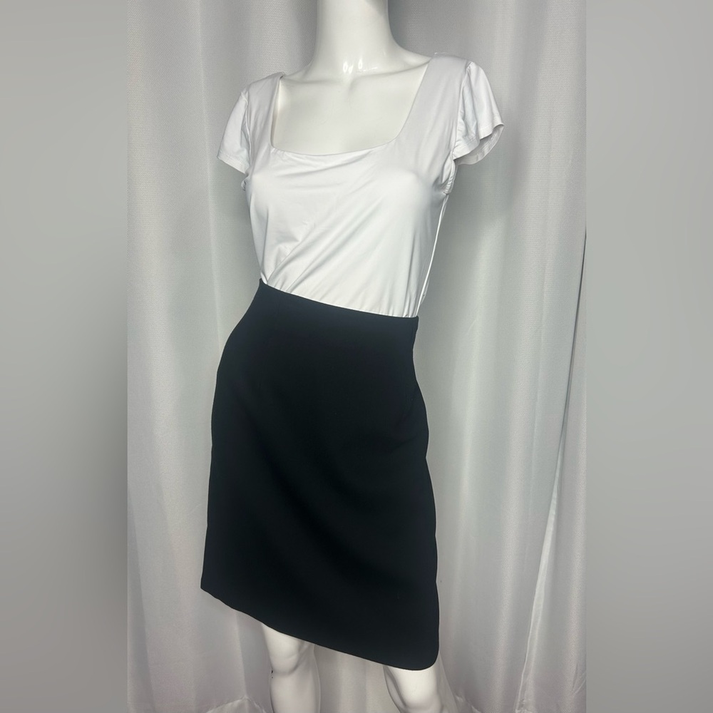 Talbot Petite 100% Wool Pencil Skirt